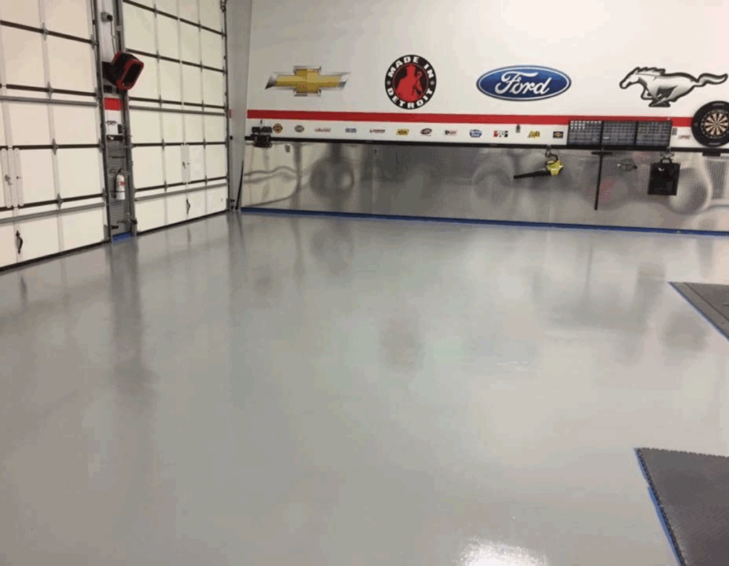 Commercial garage Urethane Floor